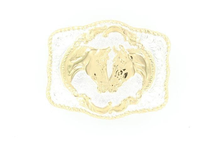 Crumine Classic Faithful Friend Buckle 2.75 x 3.5