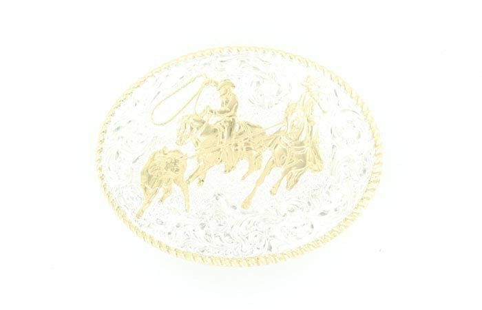 Crumine Team Roping Buckle 3.5 x 4.5