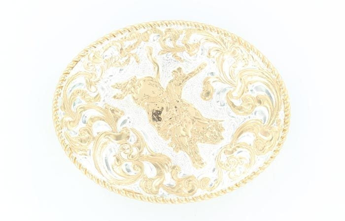 Crumine Bullrider with Scrolling Buckle 3.5 x 4.5