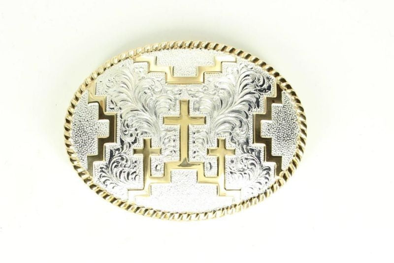 Crumine Three Cross Buckle 3 x 4