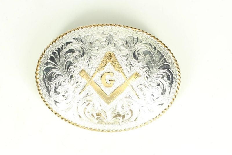 Crumine Masonic Buckle 3 x 4