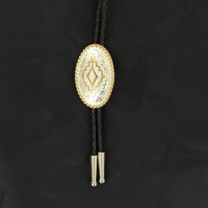 Crumine Oval Rope Edge Bolo 36