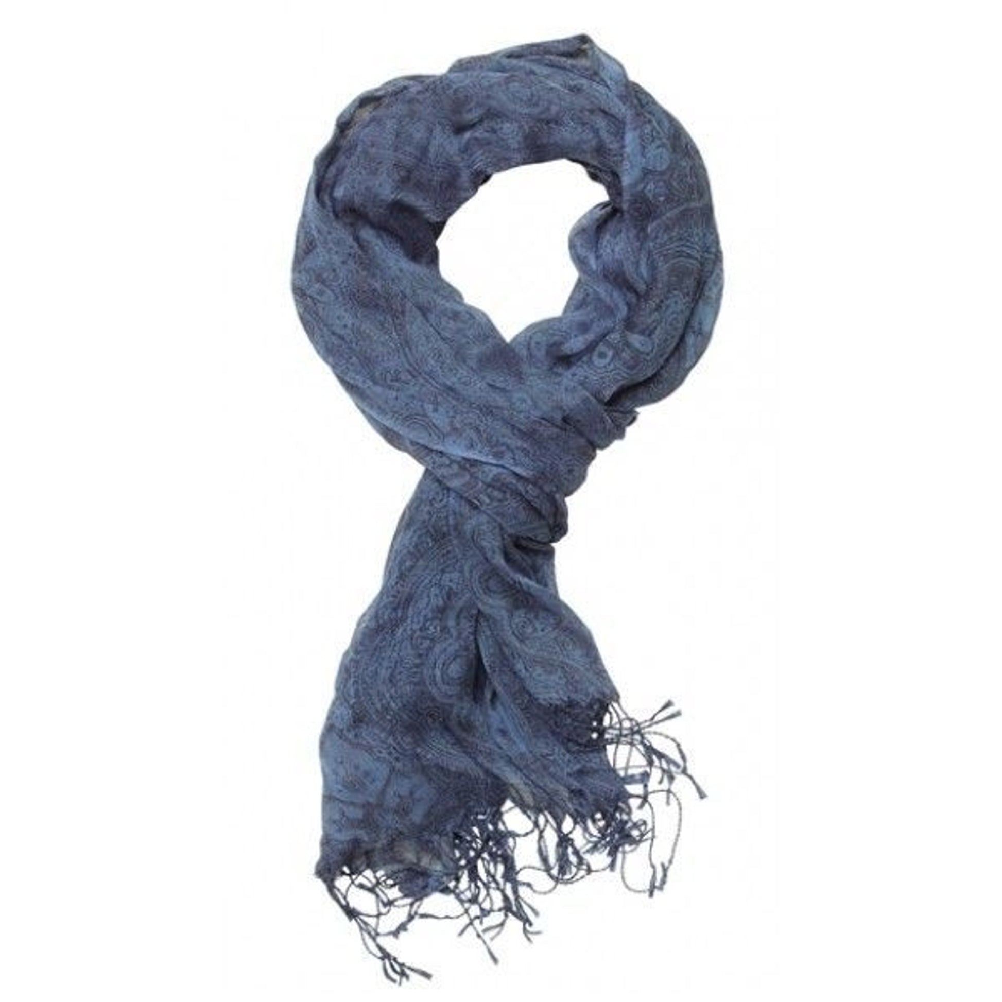 Mountain Horse Paisley Scarf OneSize Lavender Blue