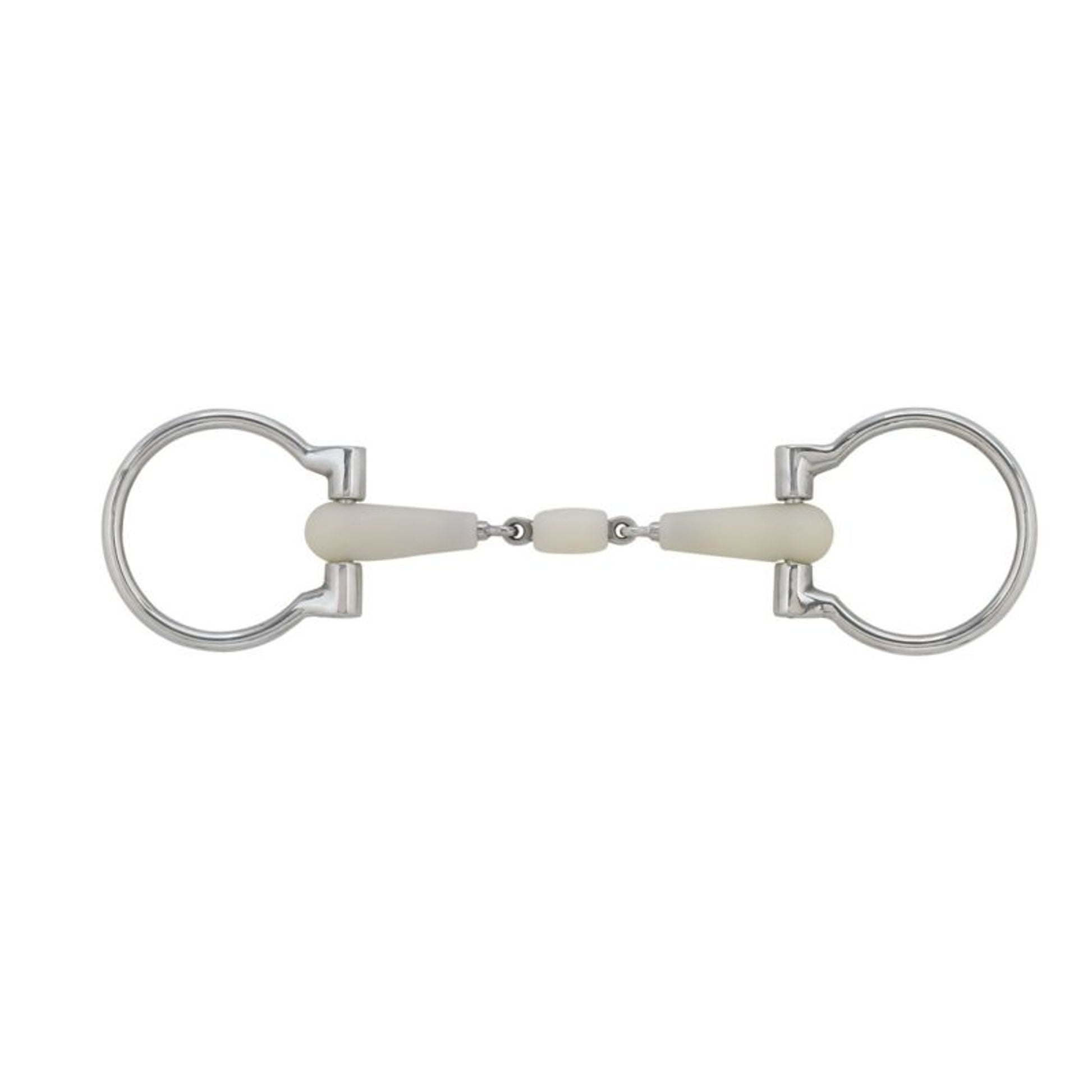 Happy Mouth Western Jointed Mouth D-Ring Bit 5 Brn