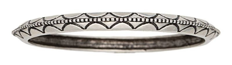 Rock 47 Pins and Needles Etched Bangle Bracelets