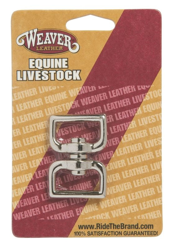 Weaver Leather Nickel Plated Square Eye Swivel 1