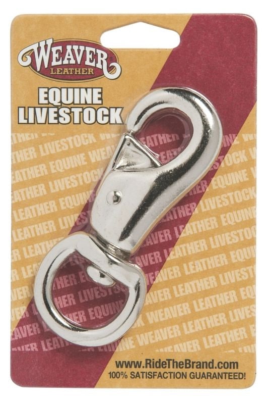 Weaver Leather Nickel Plated Snap Bull 1