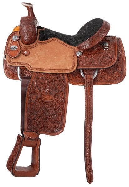 Silver Royal Rising Star Calf Roper Saddle Pkg 17
