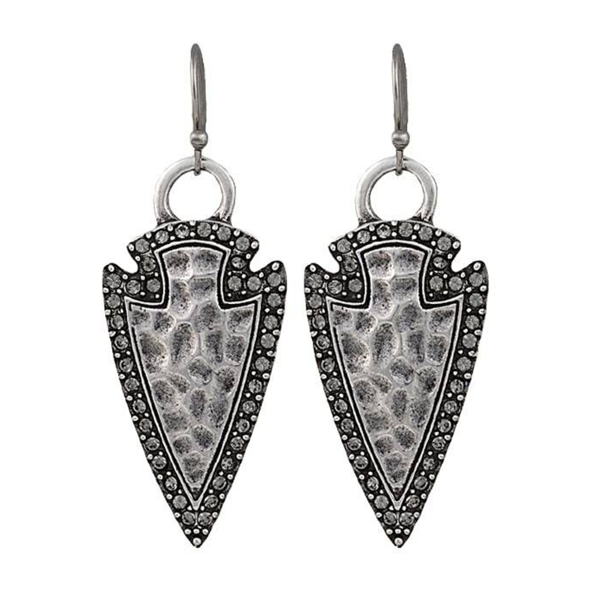 Rock 47 Tribal Flair Arrowhead Earrings