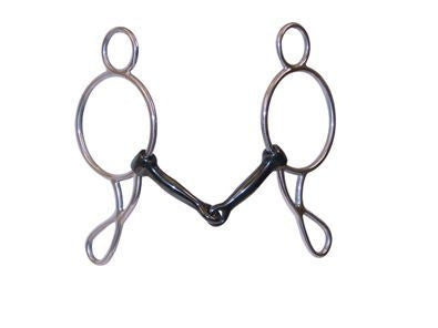 Western SS Sweet Iron Snaffle Wonder Gag Bit