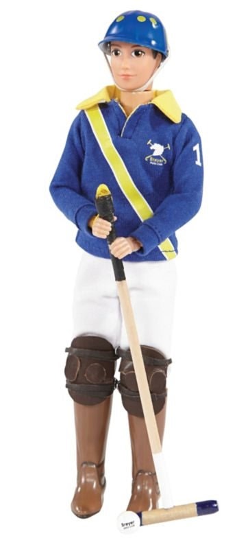 Breyer Traditional Polo Player NicoBk/Wh