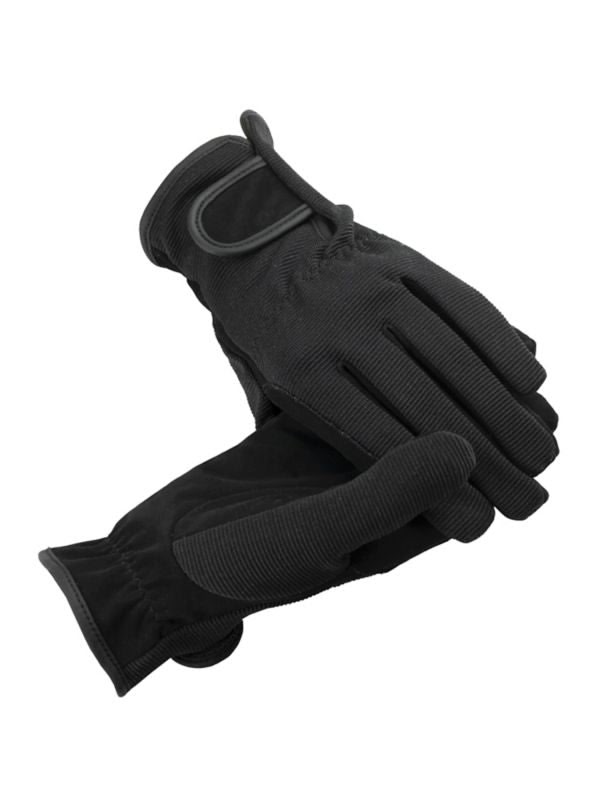 HorZe Spirit Stretch Riding Gloves JR SM Black