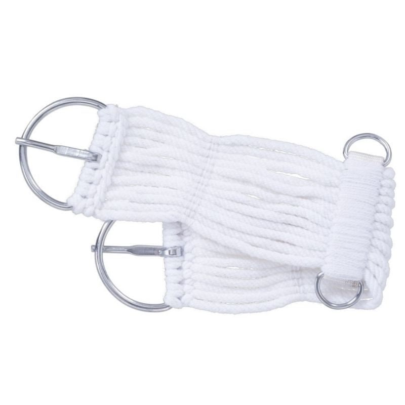 Tough1 Mini Western Cord Girth White