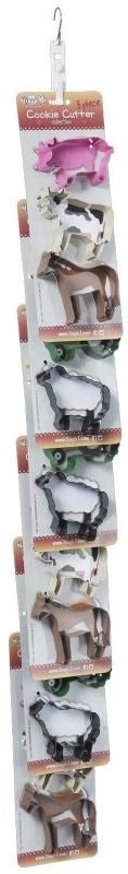 Tough1 Cookie Cutter 6 Card Prepack Farm Bk/Wh