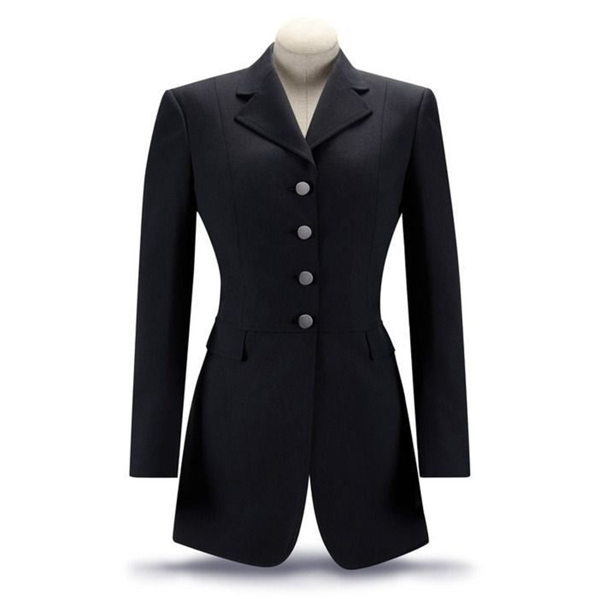RJ Classics Washable Dressage Coat 8Long Blk