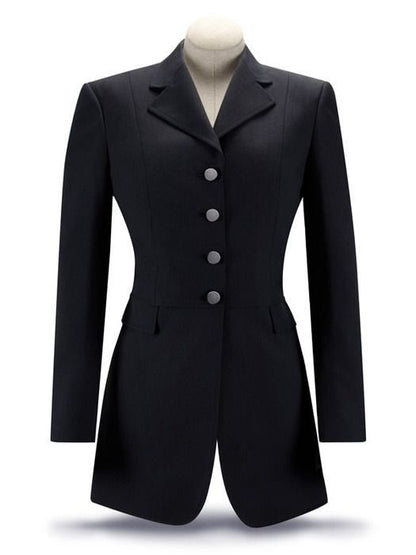 RJ Classics Washable Dressage Coat 8Long Blk