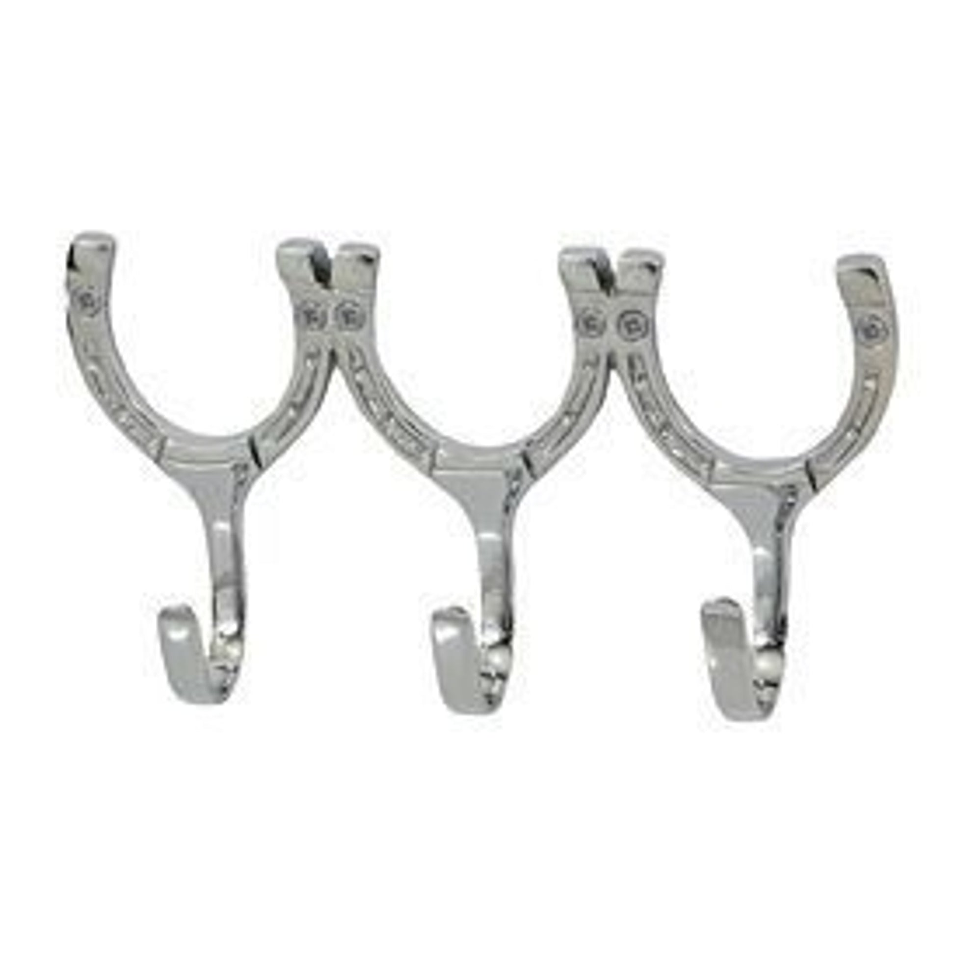 Horse Fare Triple Horseshoe Hook