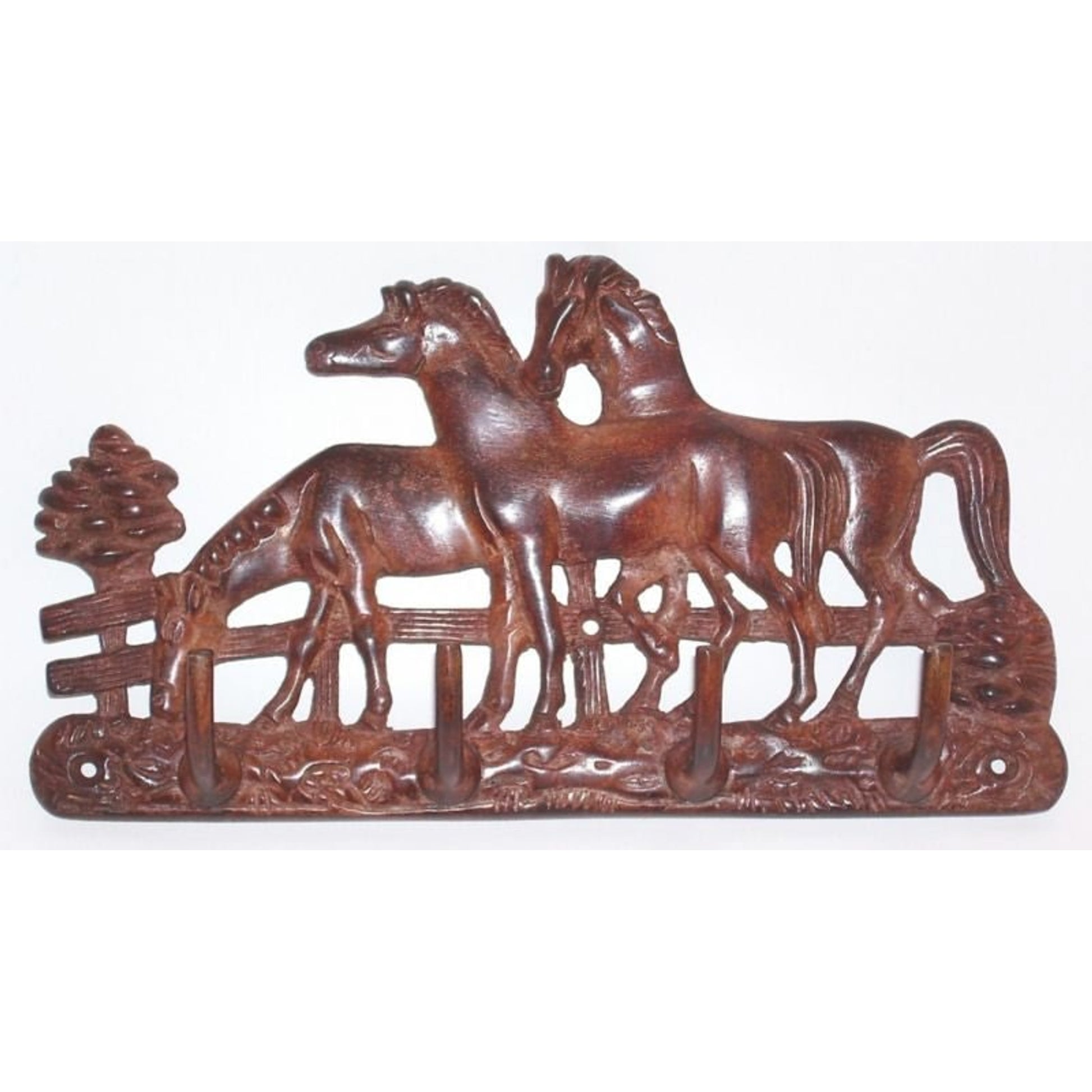 Horse Fare Horse Family Key Holder