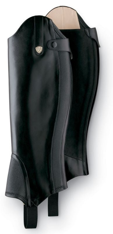 Ariat Adult Monoco Half Chaps X-Small Medium Black