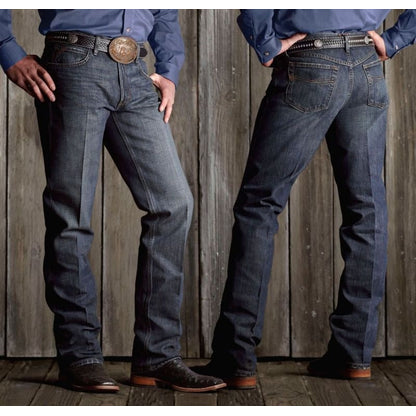 Mens M2 Relaxed Boot Cut Jeans 32 x 30 Swagger