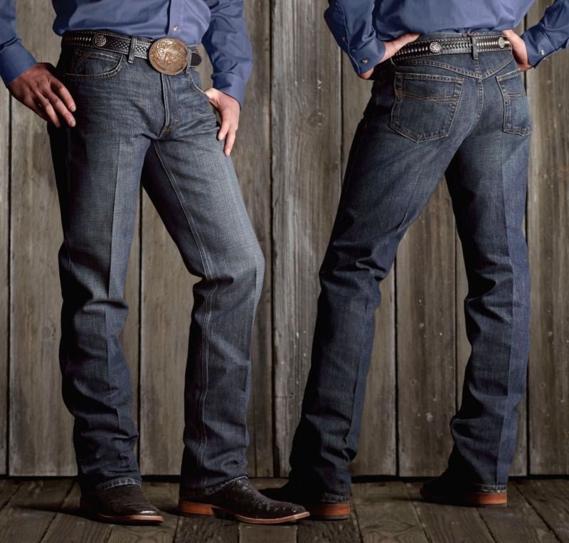 Mens M2 Relaxed Boot Cut Jeans 32 x 30 Swagger