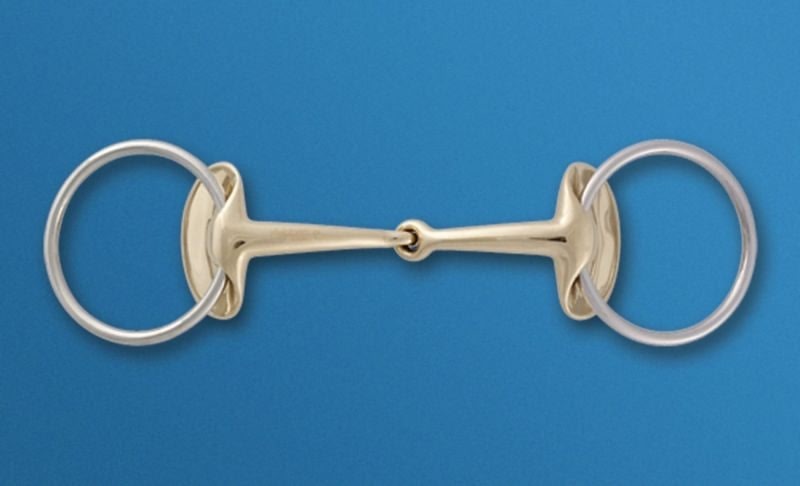 Stubben Steeltec Golden Wings Single Snaffle 5
