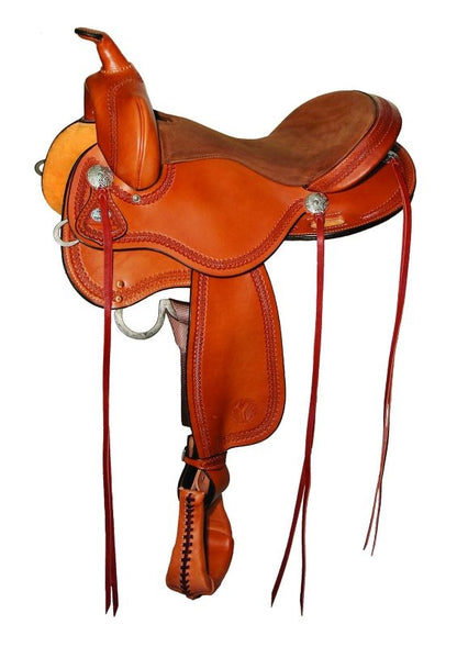 Circle Y Gillette Trail Saddle 17/R Wal Apache