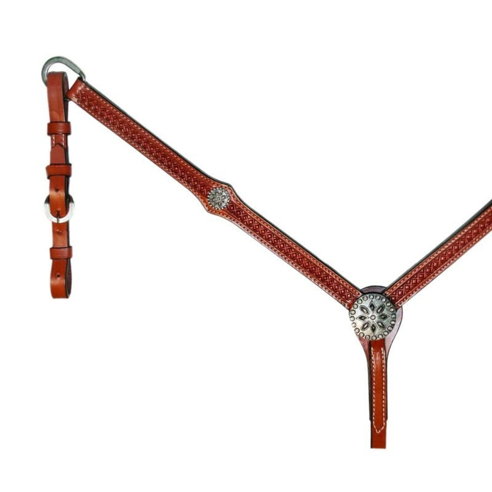 Flared Antique Ab Crystal 3030 Breast Collar 1 Br