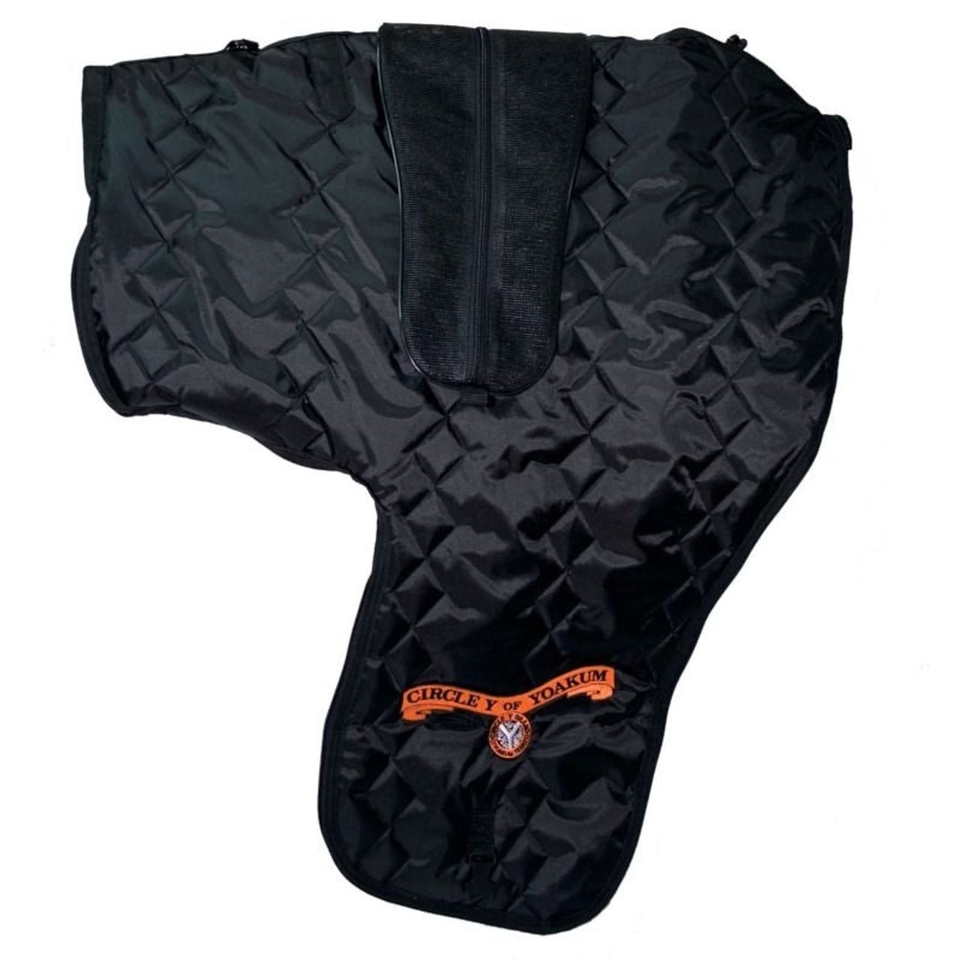 Circle Y Saddle Carrying Bag with Girth Black