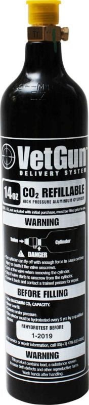 Agrilabs Vetgun Refillable Co2 Tank 14 Oz.