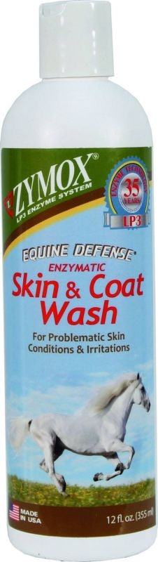Zymox Equine Defense Skin & Coat Wash 12 oz.