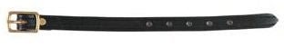 Tucker Western Fender Hobble Strap Black Brass