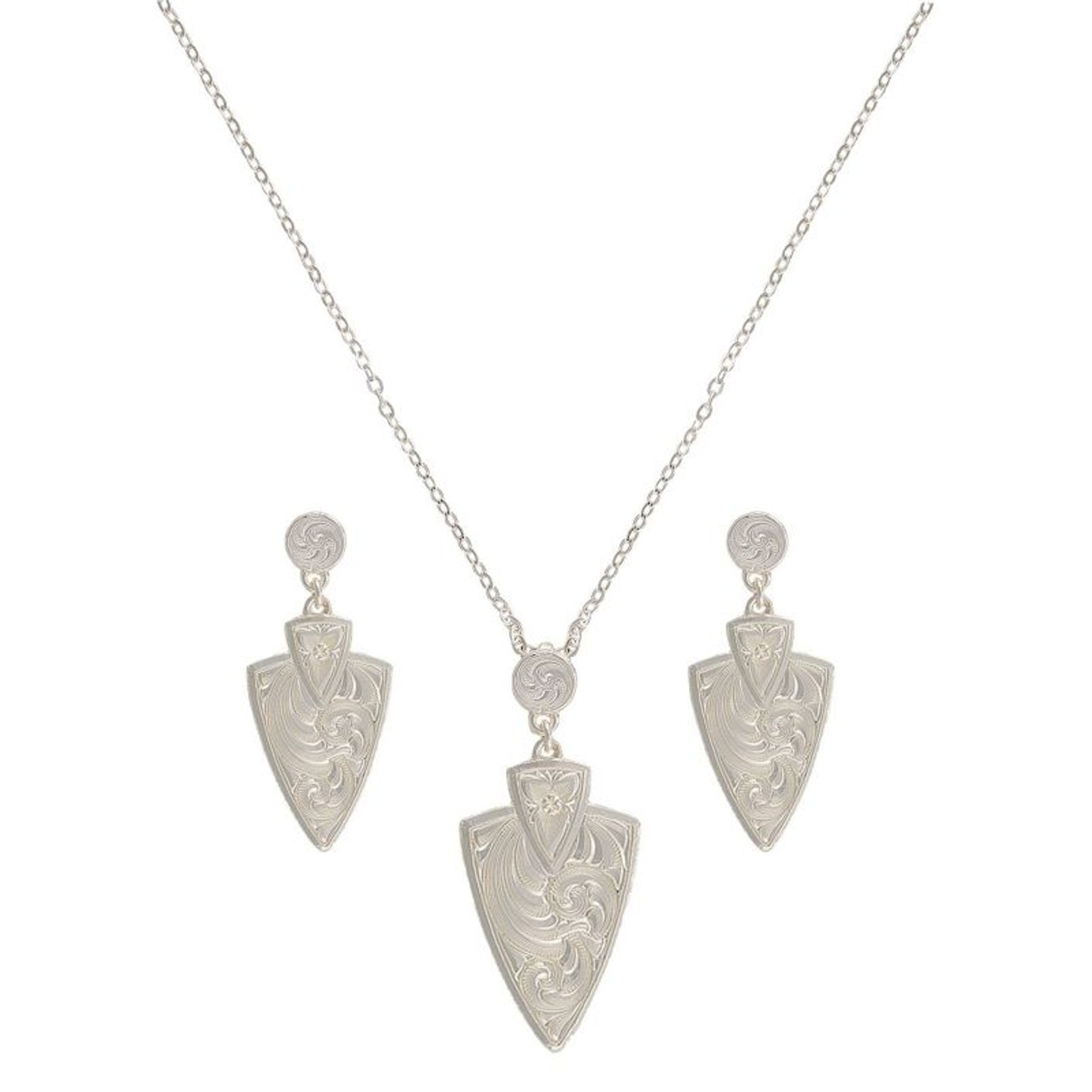 Montana A Keen Pursuit Arrowhead Jewelry Set