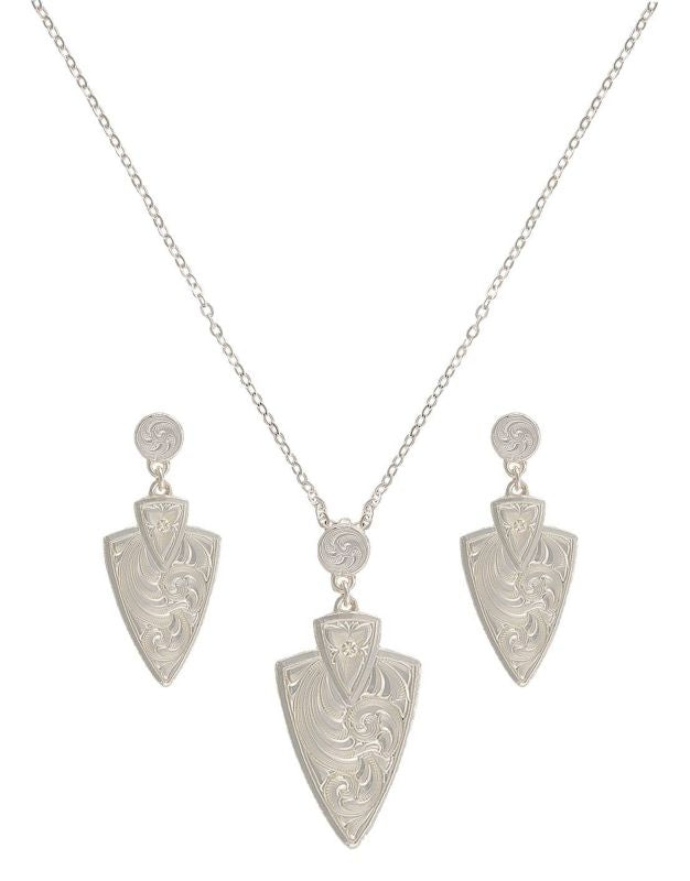 Montana A Keen Pursuit Arrowhead Jewelry Set