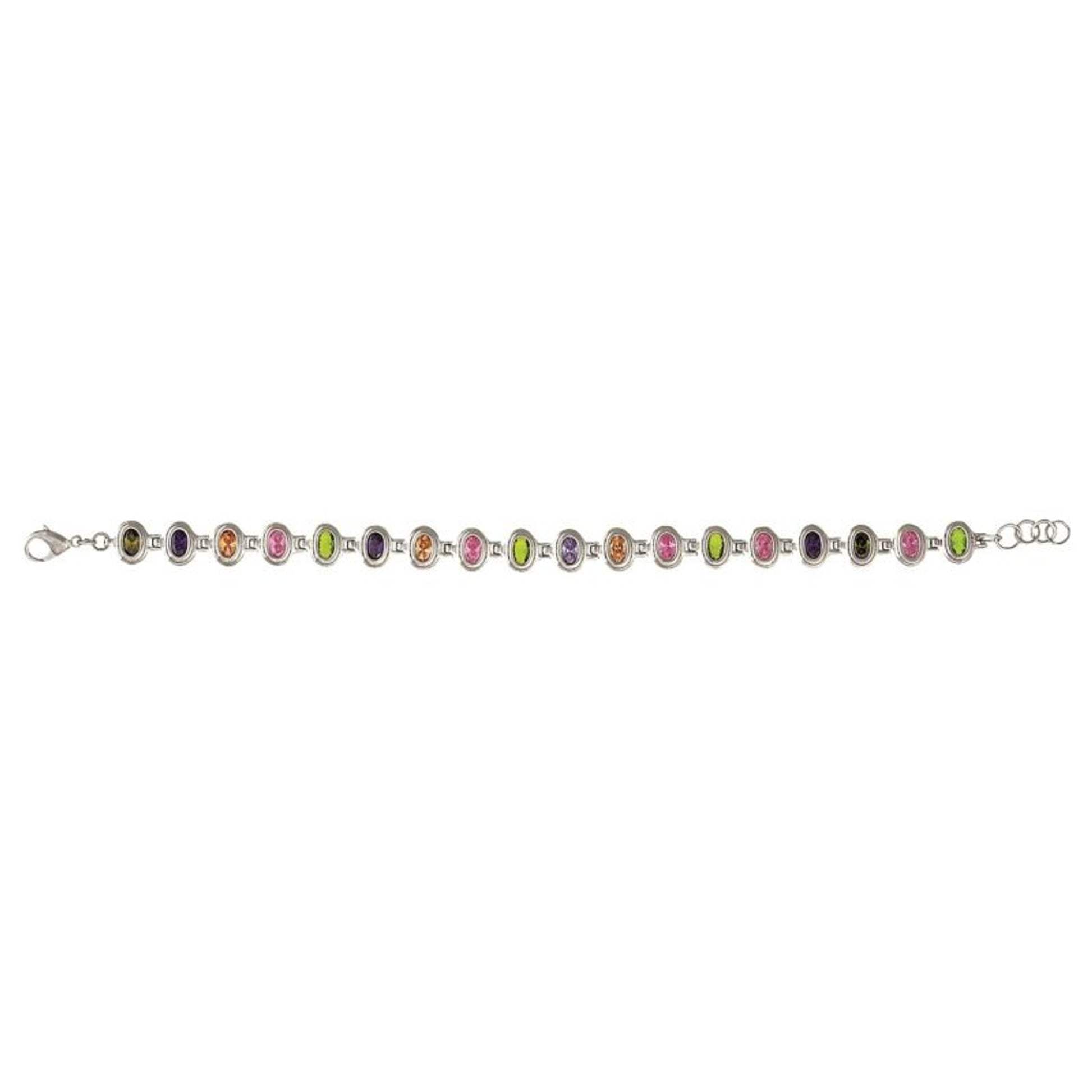 Montana River Lights Rainbow Pebbles Bracelet