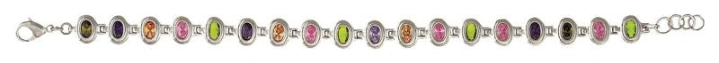 Montana River Lights Rainbow Pebbles Bracelet
