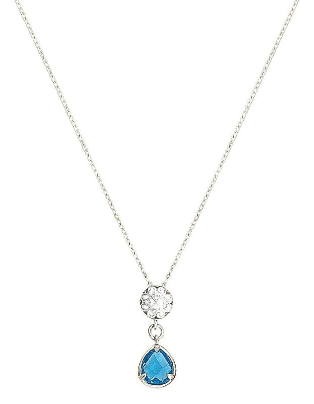 River Lights Lattice Raindrops Necklace 19