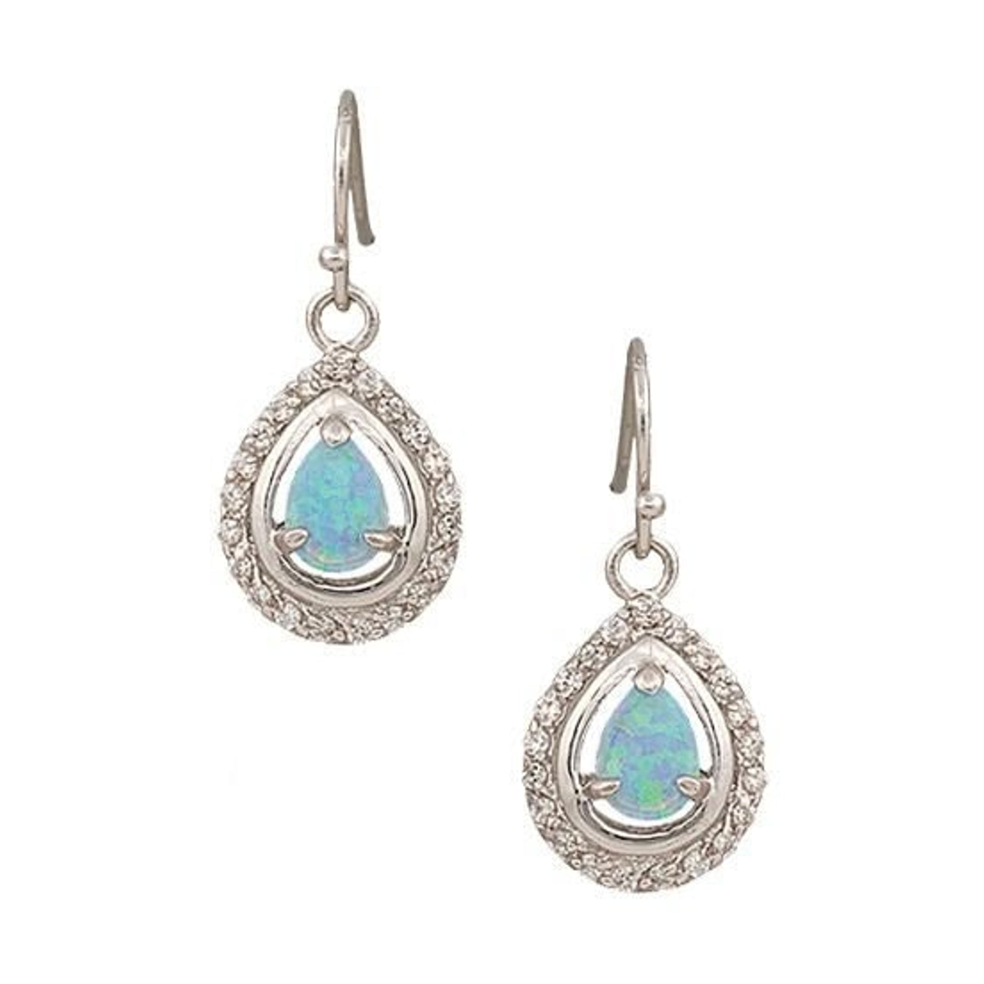 MontanaSilver River Light On Ice Teardrop Earring