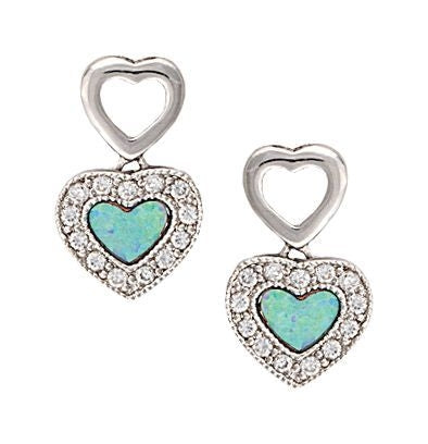 Montana Silversmiths River Lights In Love Earring