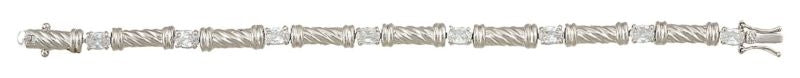 Montana Treasure Hunt Rope Column Link Bracelet