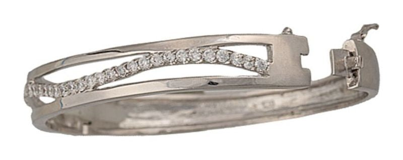 Star Lights Along The Milky Way Hinged Bracelet