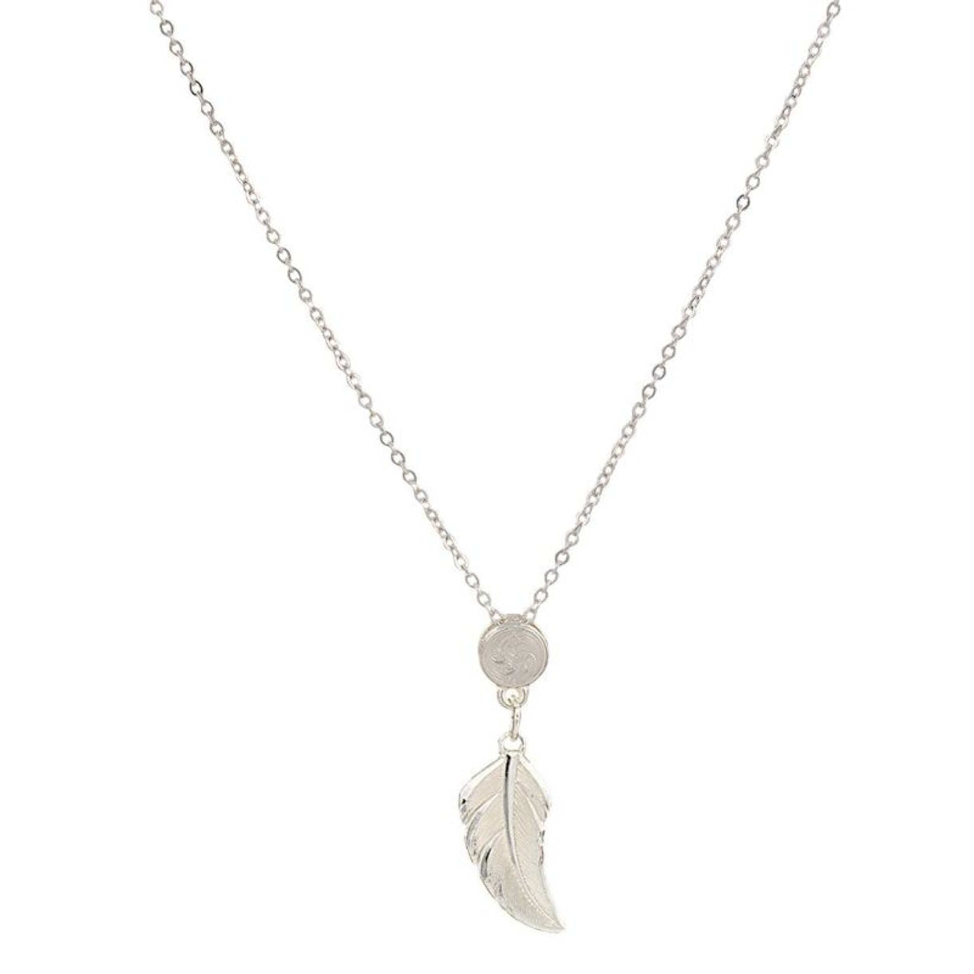 Montana No Dream Too Small Feather Necklace Silver