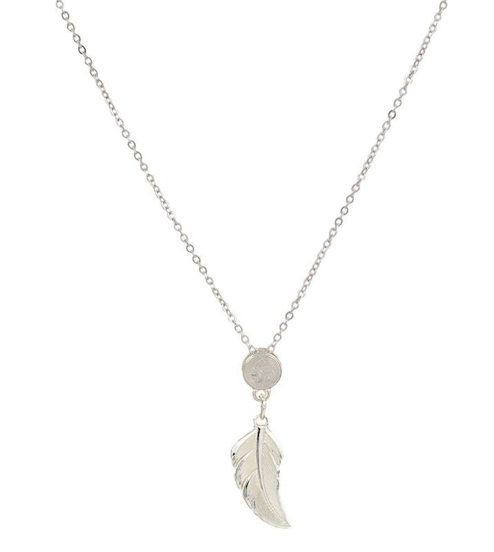 Montana No Dream Too Small Feather Necklace Silver
