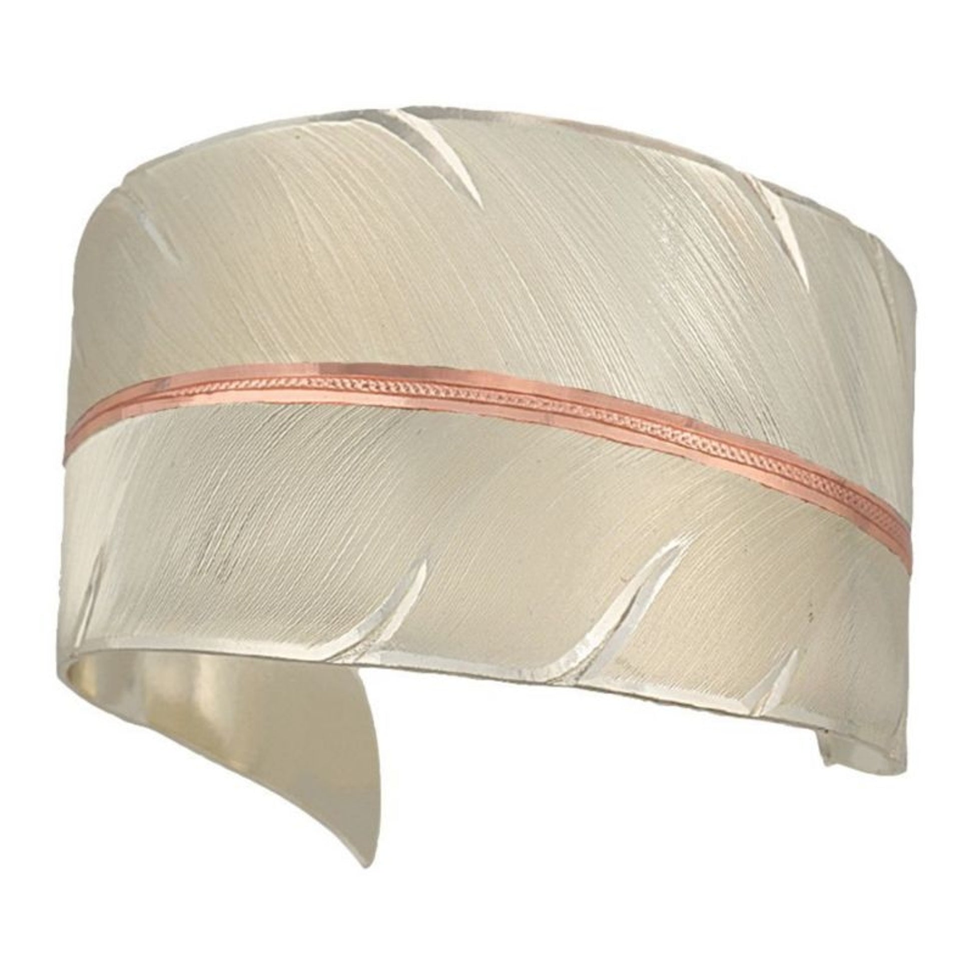To Fly With Strength/Grace Feather Cuff Bracelet