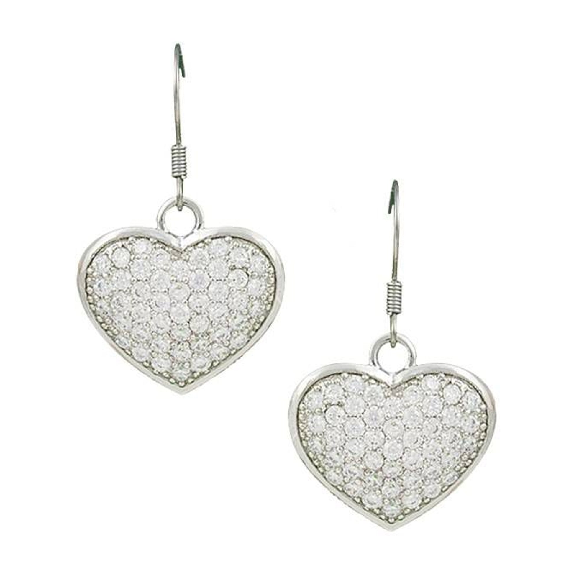 Montana Silver Star Lights Heart Bright Earrings