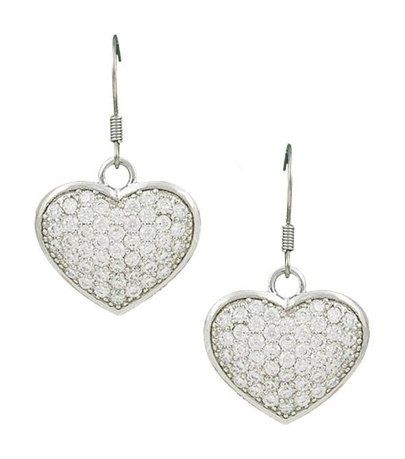 Montana Silver Star Lights Heart Bright Earrings