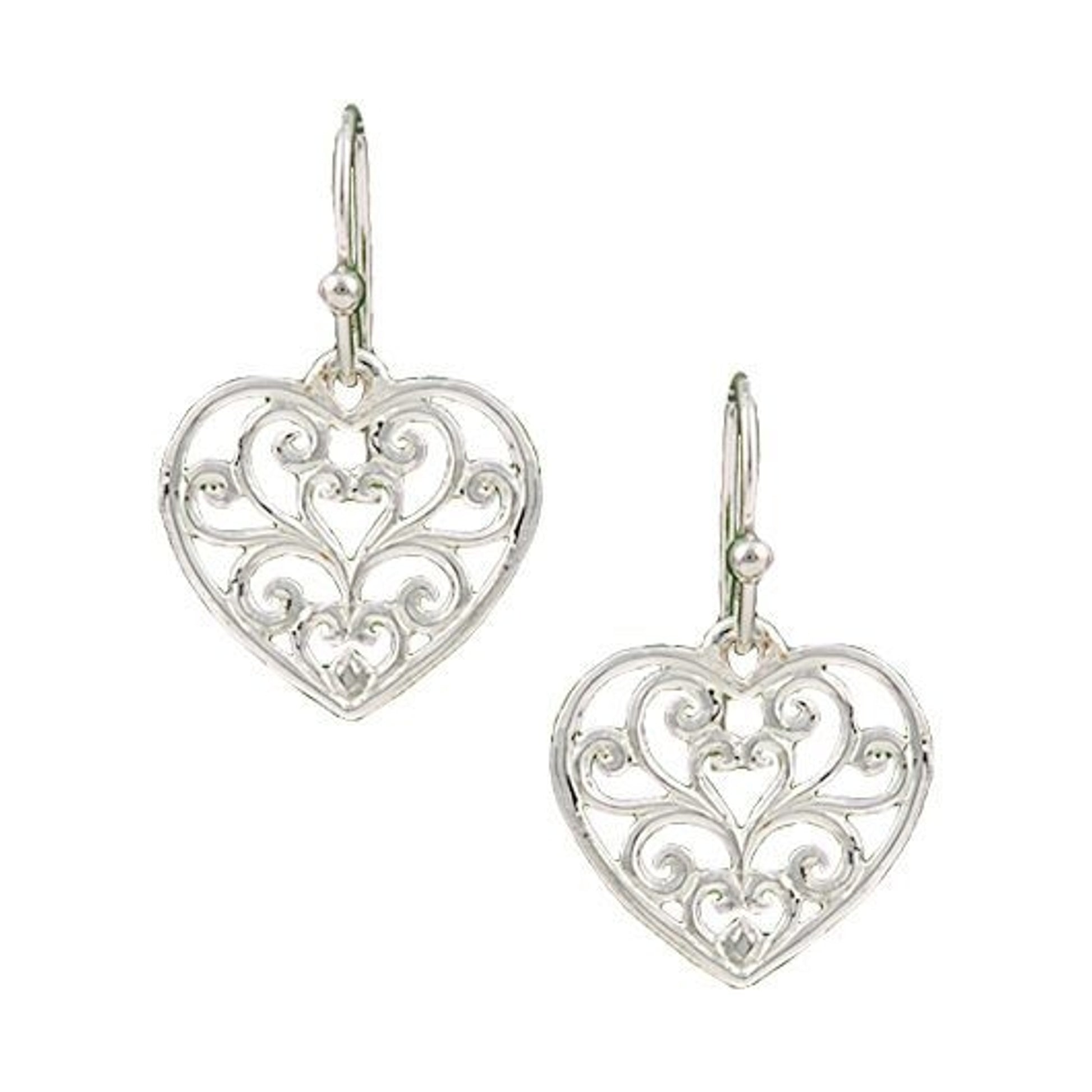 Montana Petit Heartfts Flame Lattice Earrings