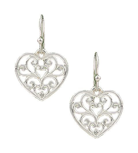 Montana Petit Heartfts Flame Lattice Earrings