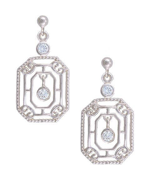 Montana Silversmiths Petit Vintage Oriel Earrings