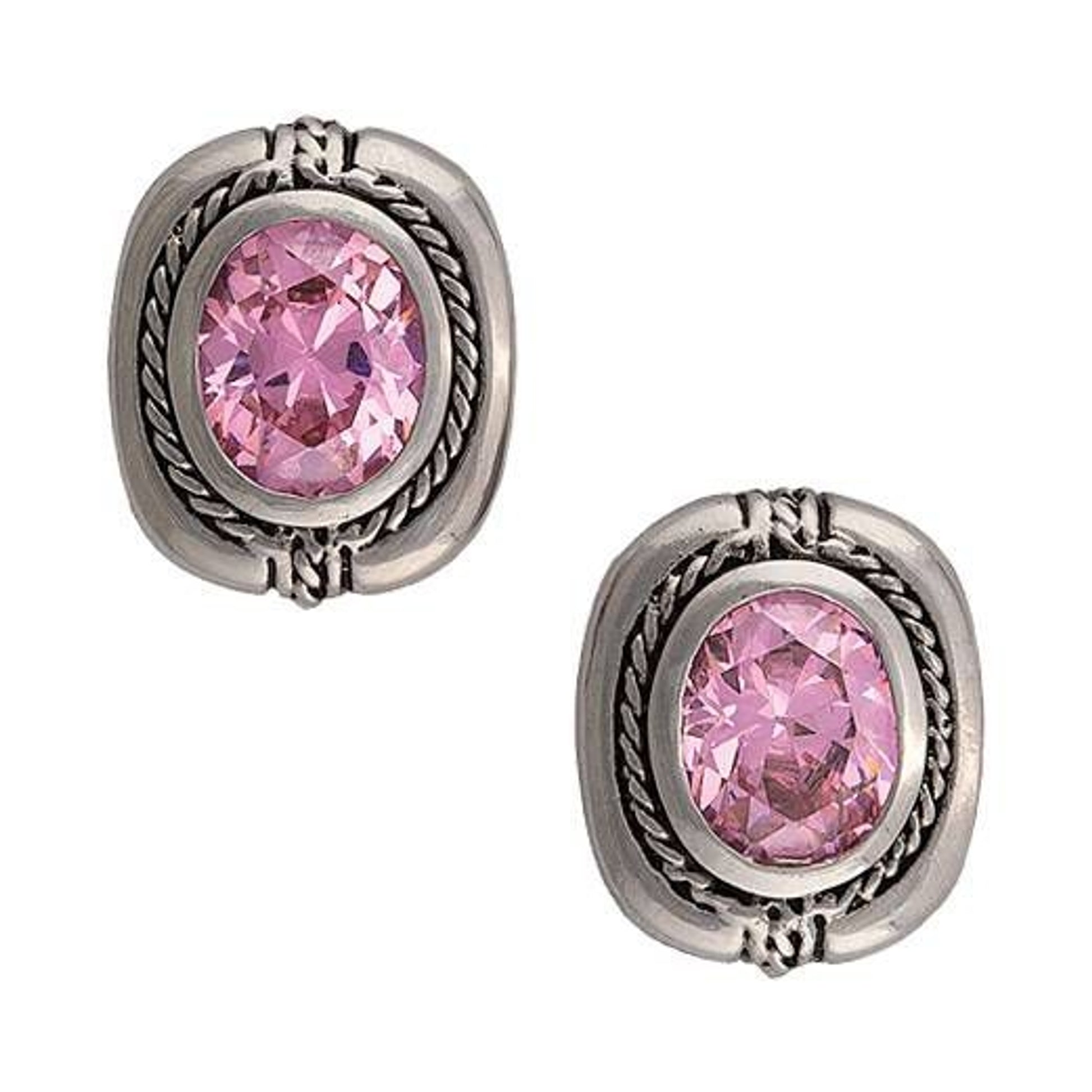 Montana Silver Cowgirl Class Earrings In Pink